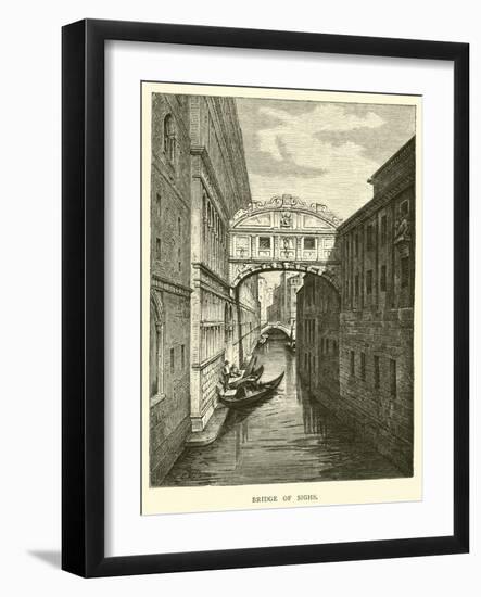 Bridge of Sighs-null-Framed Giclee Print