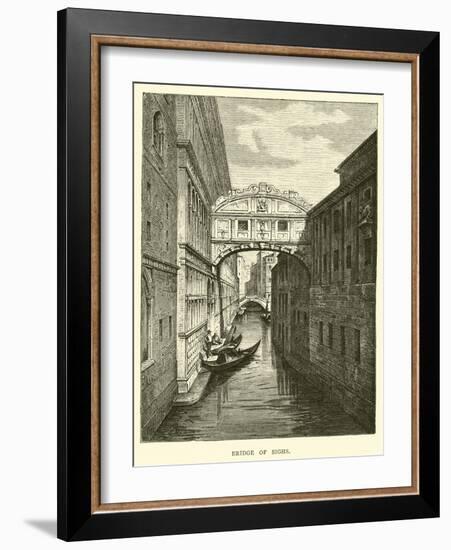 Bridge of Sighs-null-Framed Giclee Print