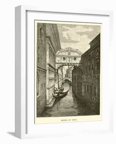 Bridge of Sighs-null-Framed Giclee Print