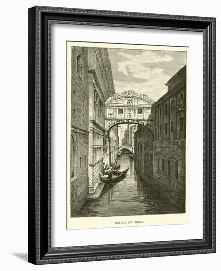 Bridge of Sighs-null-Framed Giclee Print