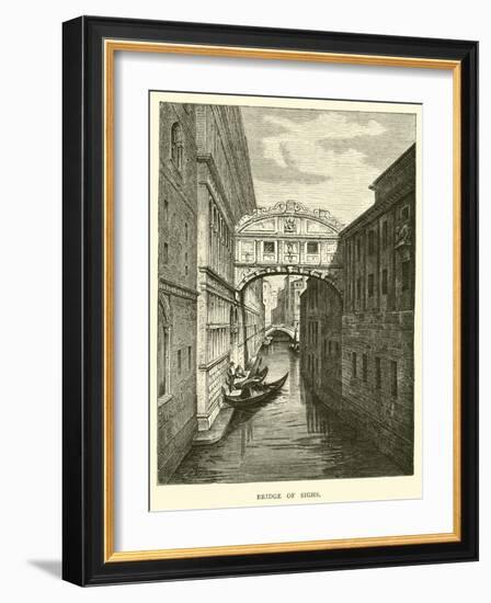 Bridge of Sighs-null-Framed Giclee Print