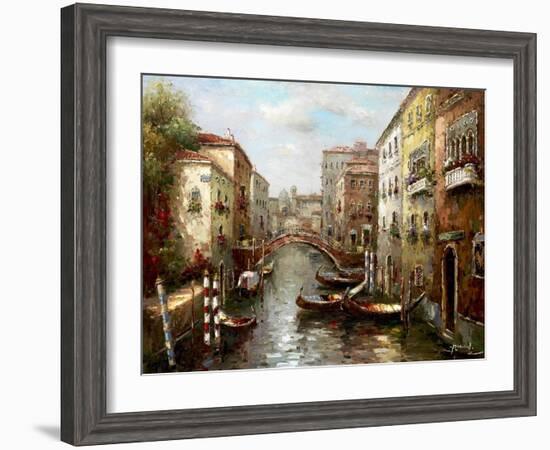 Bridge of the Gondola--Framed Art Print