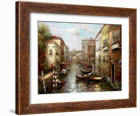 Bridge of the Gondola-null-Framed Art Print