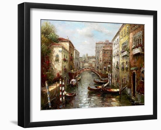 Bridge of the Gondola-null-Framed Art Print