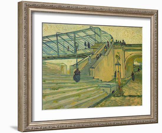 Bridge of Trinquetaille, 1888-Vincent van Gogh-Framed Giclee Print