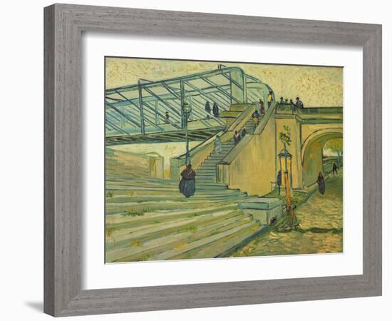 Bridge of Trinquetaille, 1888-Vincent van Gogh-Framed Giclee Print