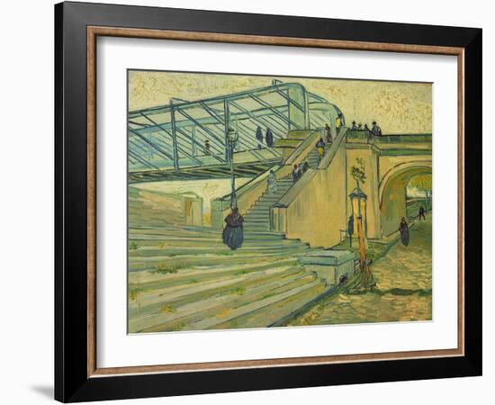 Bridge of Trinquetaille, 1888-Vincent van Gogh-Framed Giclee Print