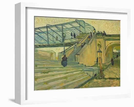 Bridge of Trinquetaille, 1888-Vincent van Gogh-Framed Giclee Print