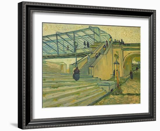 Bridge of Trinquetaille, 1888-Vincent van Gogh-Framed Giclee Print