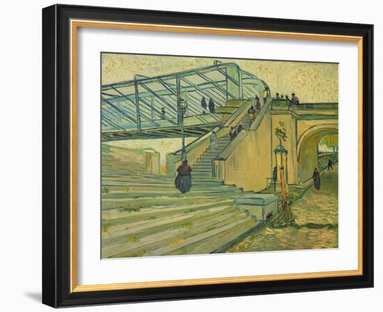 Bridge of Trinquetaille, 1888-Vincent van Gogh-Framed Giclee Print