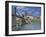 Bridge of Villeneuve-La-Garenne-Alfred Sisley-Framed Art Print