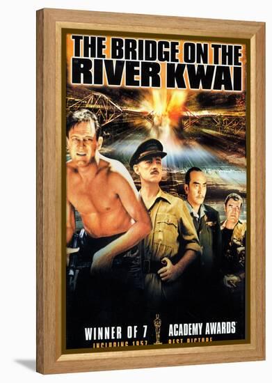 Bridge on the River Kwai, 1958-null-Framed Stretched Canvas