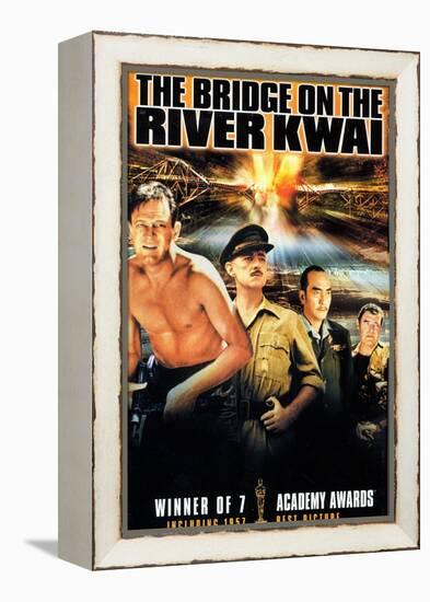 Bridge on the River Kwai, 1958-null-Framed Stretched Canvas