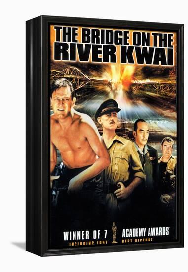 Bridge on the River Kwai, 1958-null-Framed Stretched Canvas