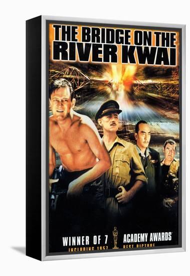 Bridge on the River Kwai, 1958-null-Framed Stretched Canvas