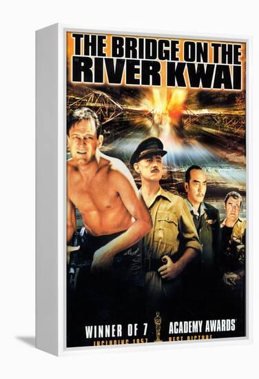 Bridge on the River Kwai, 1958-null-Framed Stretched Canvas