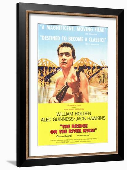 Bridge on the River Kwai, 1958-null-Framed Art Print