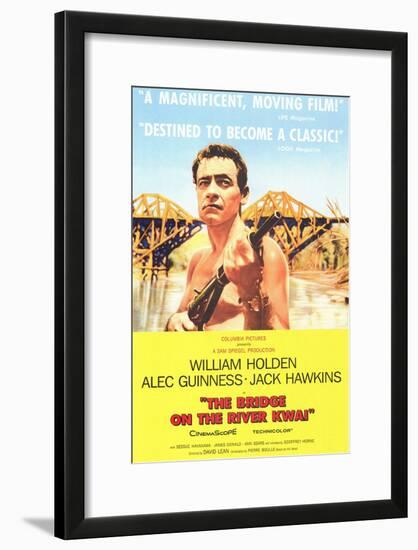 Bridge on the River Kwai, 1958-null-Framed Art Print