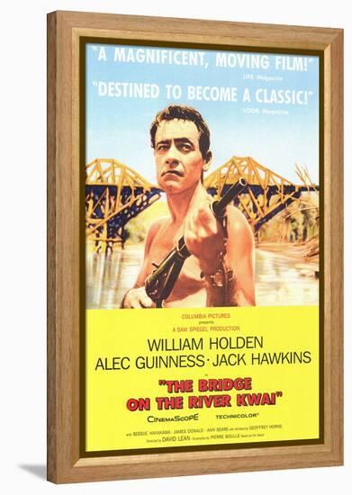 Bridge on the River Kwai, 1958-null-Framed Stretched Canvas