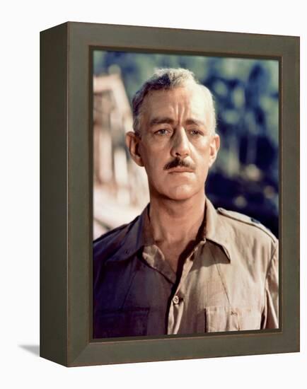 Bridge on the River Kwai, Alec Guinness, 1957-null-Framed Stretched Canvas