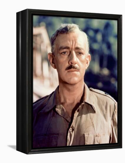 Bridge on the River Kwai, Alec Guinness, 1957-null-Framed Stretched Canvas