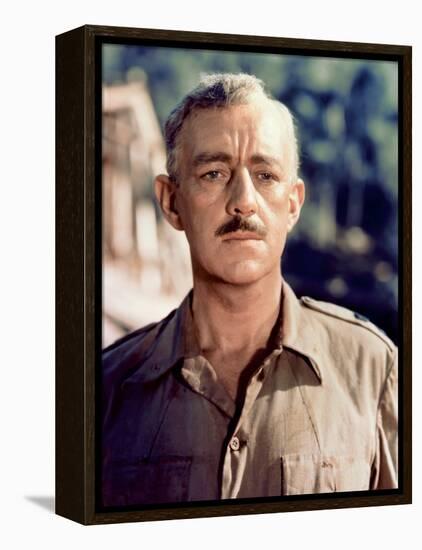 Bridge on the River Kwai, Alec Guinness, 1957-null-Framed Stretched Canvas