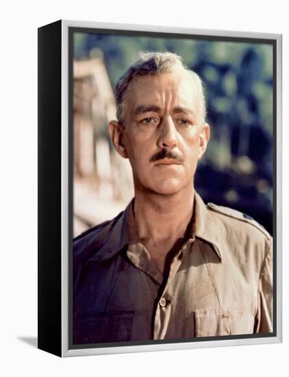 Bridge on the River Kwai, Alec Guinness, 1957-null-Framed Stretched Canvas