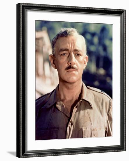 Bridge on the River Kwai, Alec Guinness, 1957--Framed Photo