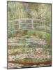 Bridge over a Pond of Water Lilies-Claude Monet-Mounted Giclee Print