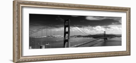 Bridge over a River, Golden Gate Bridge, San Francisco, California, USA-null-Framed Photographic Print