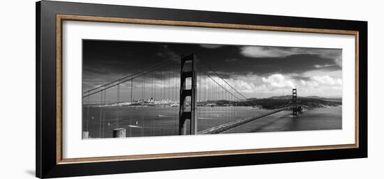 Bridge over a River, Golden Gate Bridge, San Francisco, California, USA-null-Framed Photographic Print
