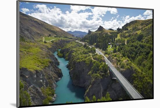 Bridge over Kawarau River, Kawarau Gorge, South Island, New Zealand-David Wall-Mounted Photographic Print