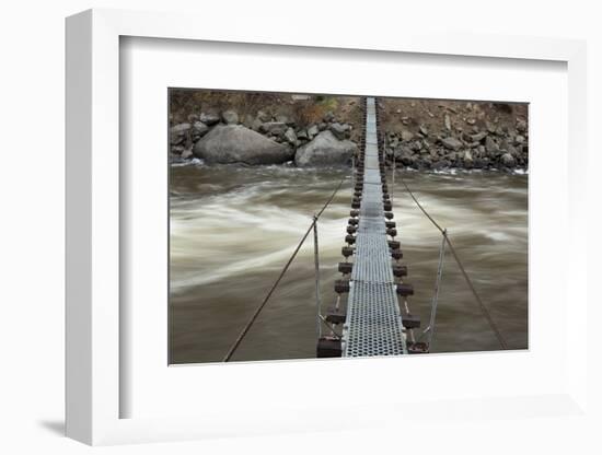 Bridge over Payette River, Idaho-Paul Souders-Framed Photographic Print