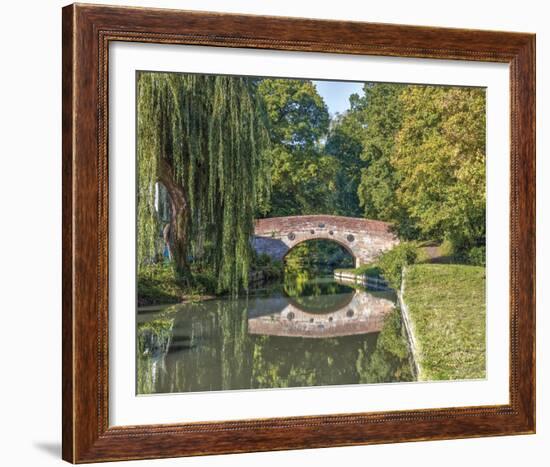 Bridge Over Peaceful Waters-Assaf Frank-Framed Giclee Print