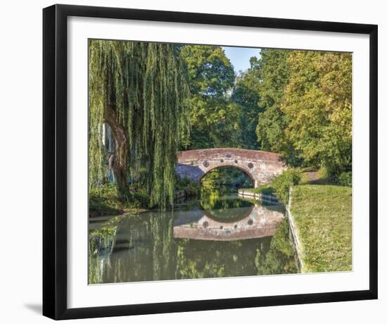 Bridge Over Peaceful Waters-Assaf Frank-Framed Giclee Print