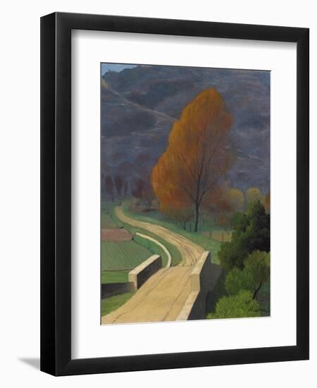 Bridge over the Beal, 1922-Félix Vallotton-Framed Giclee Print