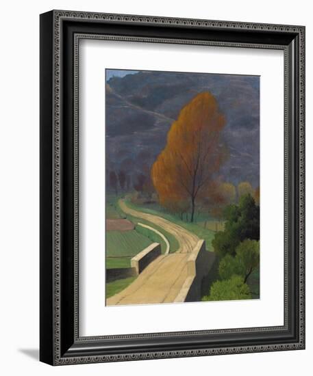 Bridge over the Beal, 1922-Félix Vallotton-Framed Giclee Print