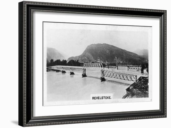 Bridge over the Columbia River, Revelstoke, British Columbia, Canada, C1920S-null-Framed Giclee Print