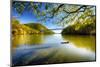 Bridge Over the Hudson River with Fall Colors-George Oze-Mounted Photographic Print