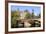 Bridge over the Lahn River and Medieval Old University Buildings, Marburg, Hesse, Germany, Europe-Nick Upton-Framed Photographic Print