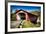 Bridge Over The Waloomsac River-George Oze-Framed Photographic Print