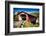 Bridge Over The Waloomsac River-George Oze-Framed Photographic Print