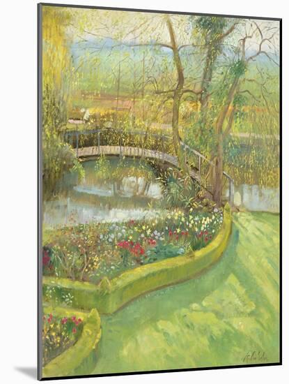 Bridge over the Willow, Bedfield-Timothy Easton-Mounted Giclee Print