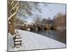Bridge over the Wye River, Bakewell, Derbyshire, England, United Kingdom, Europe-Frank Fell-Mounted Photographic Print