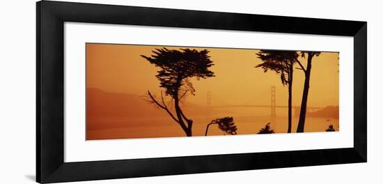 Bridge Over Water, Golden Gate Bridge, San Francisco, California, USA-null-Framed Photographic Print