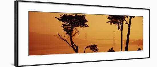 Bridge Over Water, Golden Gate Bridge, San Francisco, California, USA-null-Framed Photographic Print