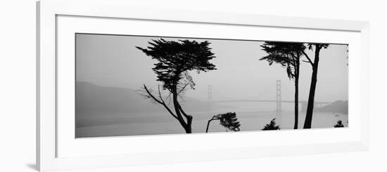 Bridge over Water, Golden Gate Bridge, San Francisco, California, USA-null-Framed Photographic Print