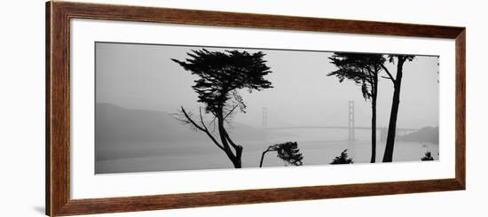 Bridge over Water, Golden Gate Bridge, San Francisco, California, USA-null-Framed Photographic Print