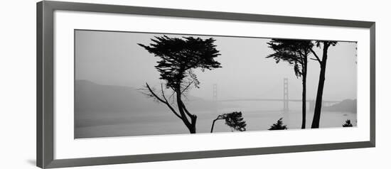 Bridge over Water, Golden Gate Bridge, San Francisco, California, USA-null-Framed Photographic Print