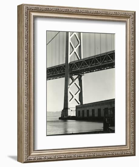 Bridge, San Francisco, 1937-Brett Weston-Framed Photographic Print